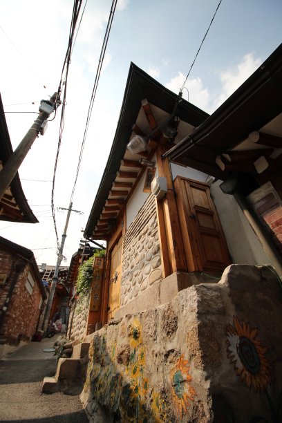 韩国的房子图片下载