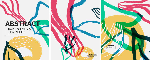 社交媒体抽象背景抽象手图片下载