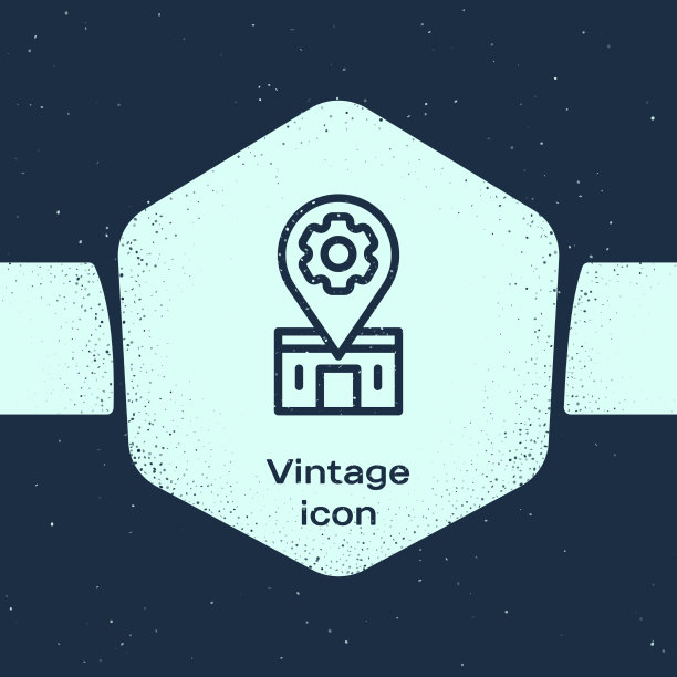 垃圾线自行车维修服务图标孤立图片下载