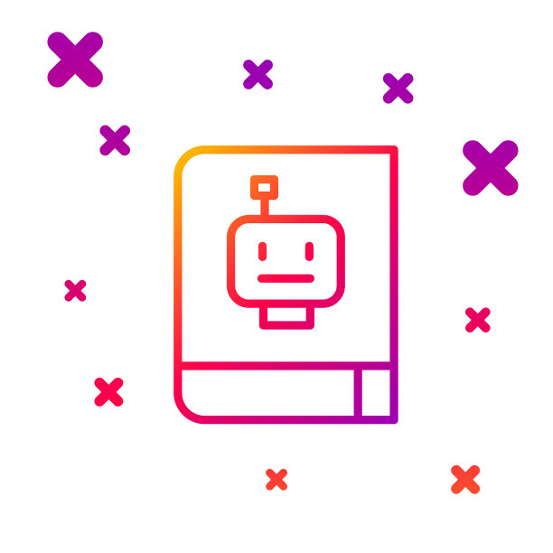 色线用户手工图标隔离在白色图片下载