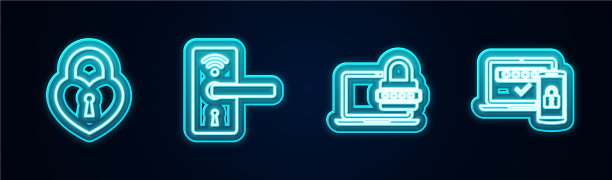 设线城堡形状心形数字图片下载