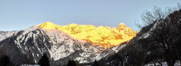 山金色的夕阳图片下载