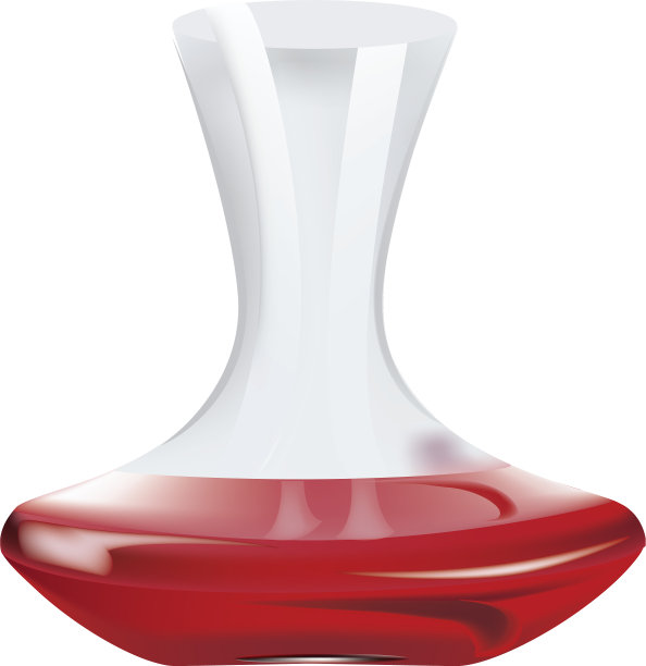 玻璃容器与红酒玻璃容器图片下载