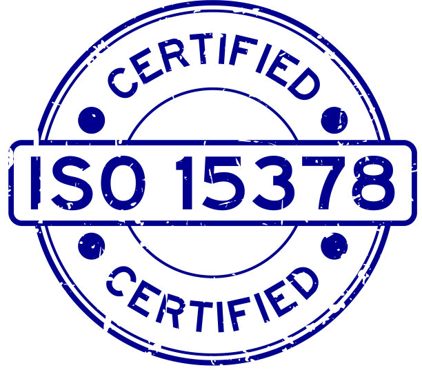 垃圾蓝iso 15378认证字圆橡胶图片下载