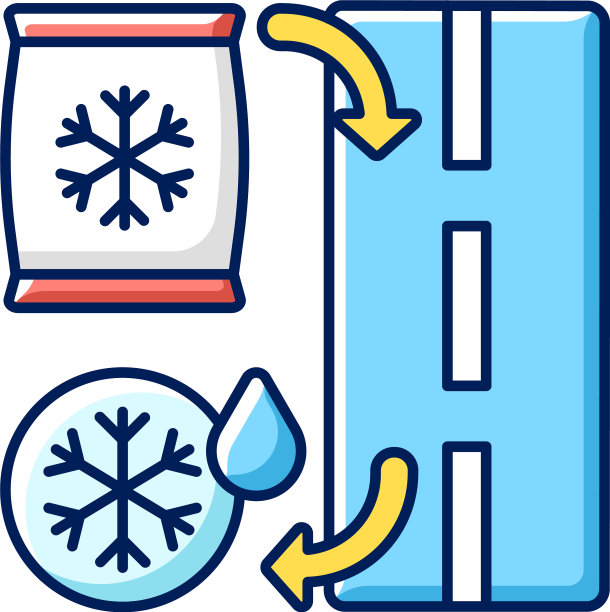 除冰RGB颜色图标图片下载