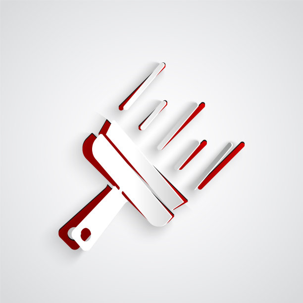 用橡胶清洗剂清洗剪纸图片下载