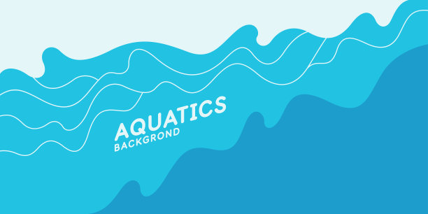 现代彩色体育海报。矢量图图片下载