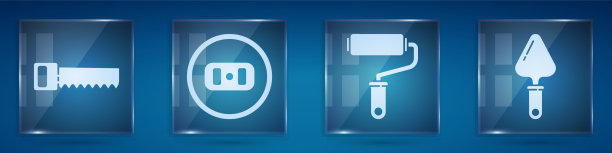 设置电锯插座漆辊图片下载