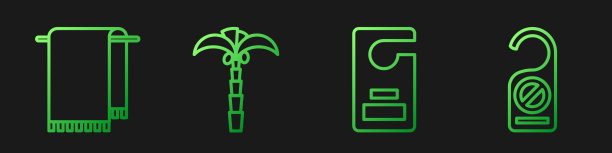 固定线请不要打扰衣架上的毛巾图片下载
