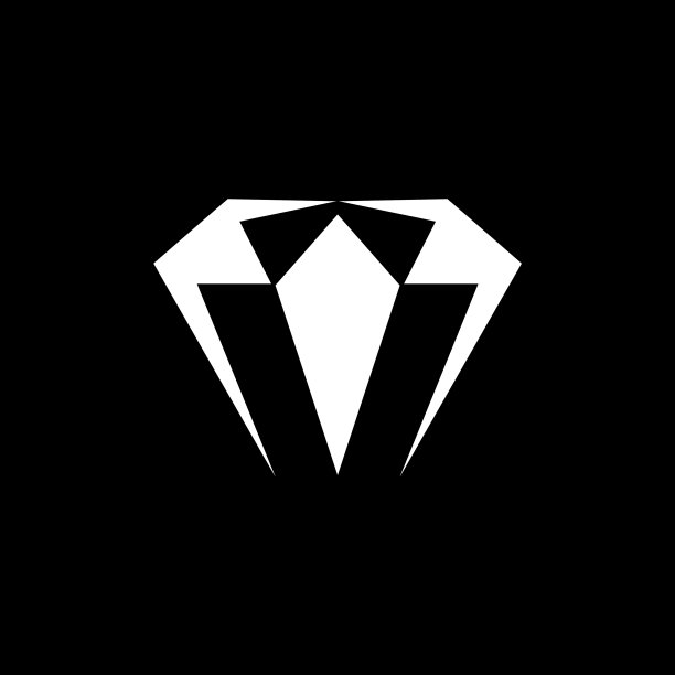 钻石图标标志设计模板图片下载