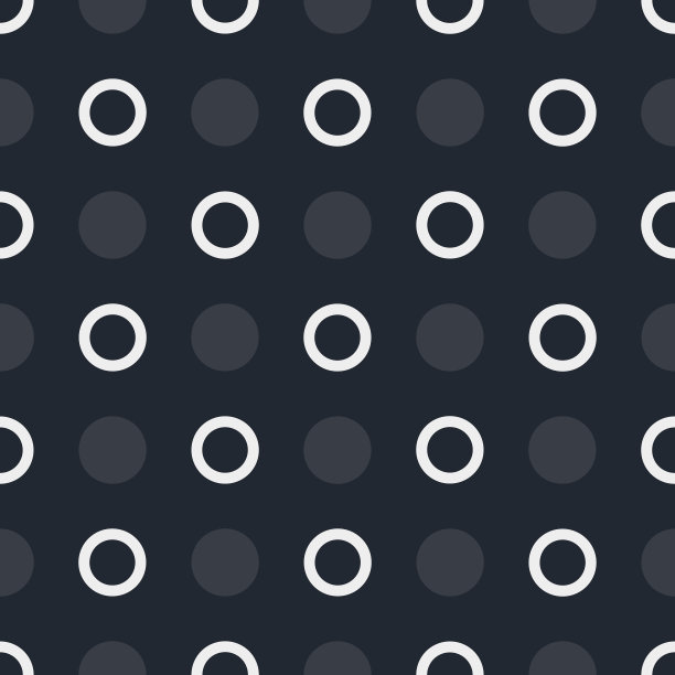 无缝图案与圆圈彩色背景图片下载