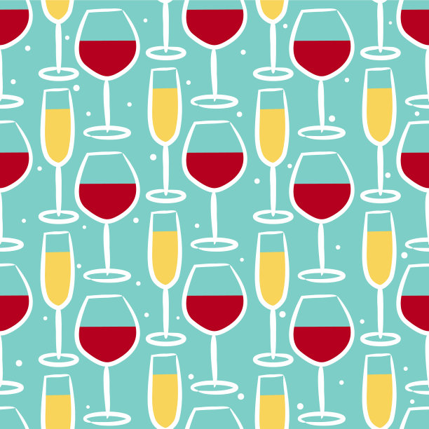 夏季无缝图案手绘图片下载