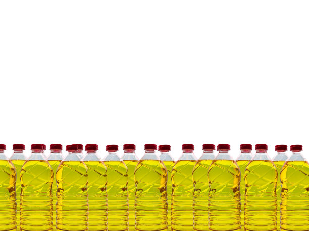 塑料瓶与食用豆油的商业和主题背景图片下载