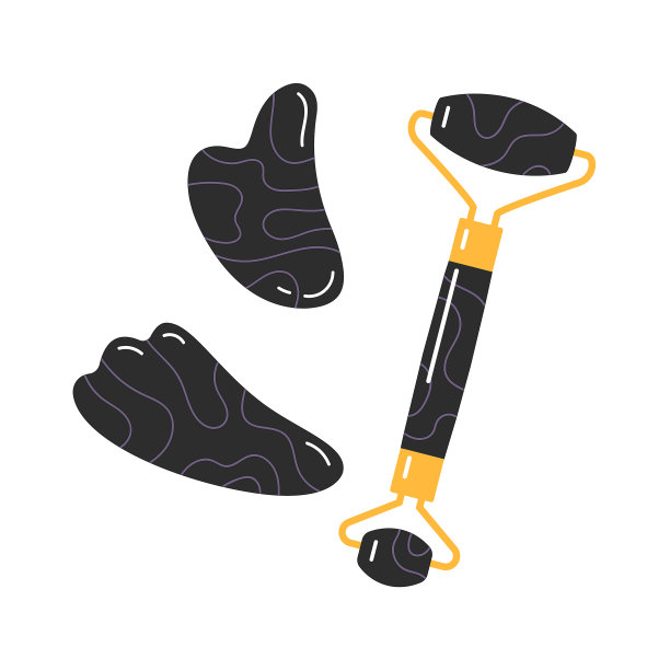 护肤产品为按摩刮痧套装图片下载