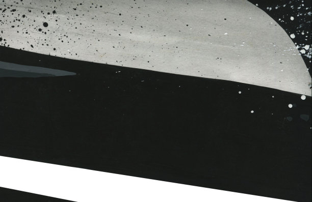 抽象纹理景观外星垃圾背景。飞溅与污物，表情笔触插图。黑色和白色。图片下载