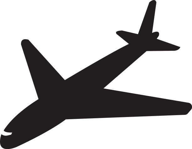 飞机标志模板图标设计图片下载