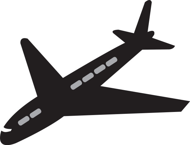 飞机标志模板图标设计图片下载