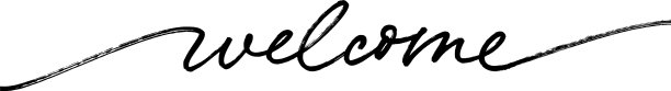欢迎字手绘线书法图片下载