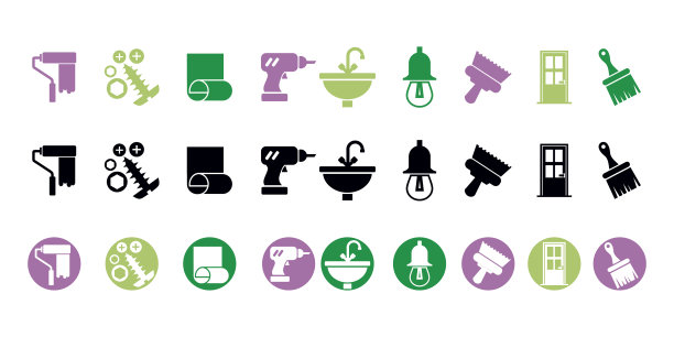 设置修复公寓的图标图片下载