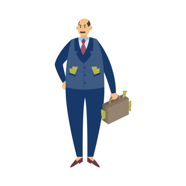 富有成功的人还是百万富翁性格平淡图片下载