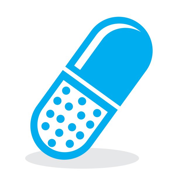 简单的胶囊丸图标。矢量图图片下载
