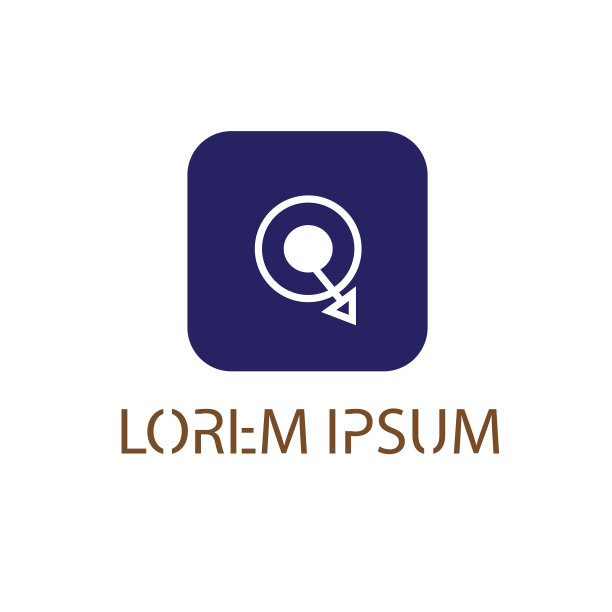 字母q标志箭头网与线颜色抽象图片下载