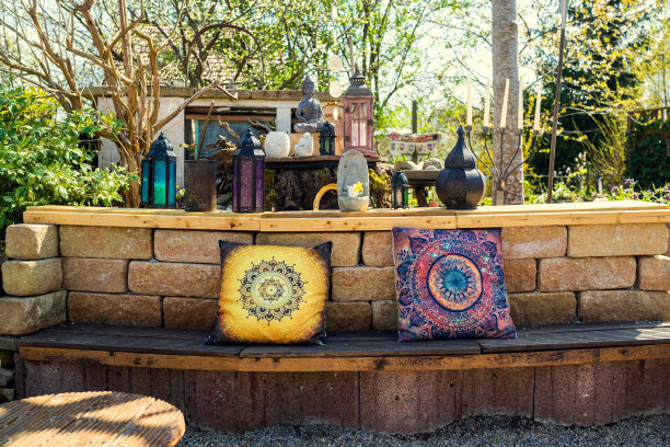 复古园林装饰理念图片下载