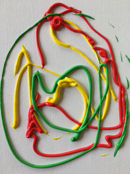 在空白画布上喷射的颜料图片下载