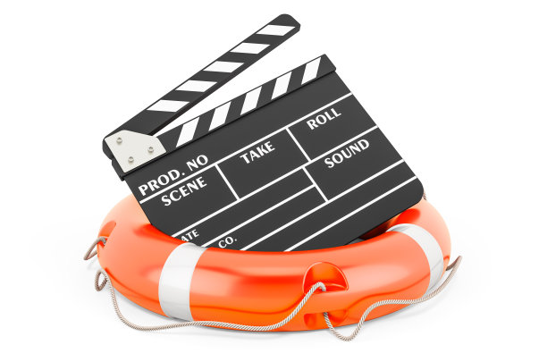 带救生板，3D渲染孤立的白色背景图片下载