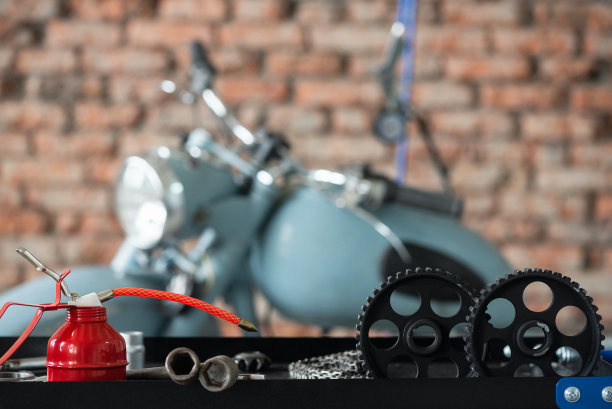 旧车库。图片下载