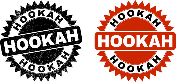 水烟黑玫瑰水印与腐蚀图片下载