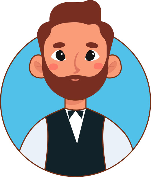 孤立wairtress标志图片下载