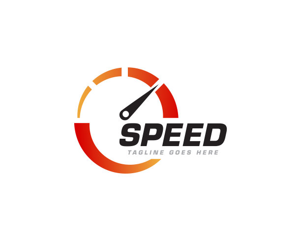 速度标志图标设计矢量图片下载