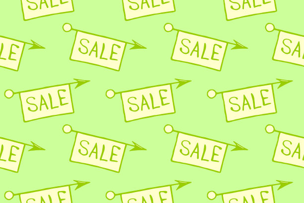 矢量无缝图案与铭文符号销售。手绘背景和纹理的黑色星期五的主题，折扣，促销，商业和特别优惠图片下载