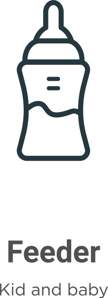 馈线轮廓图标细线黑色馈线图标图片下载