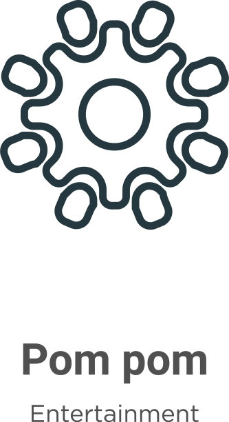 弹珠弹珠轮廓图标细线黑弹珠弹珠图标图片下载