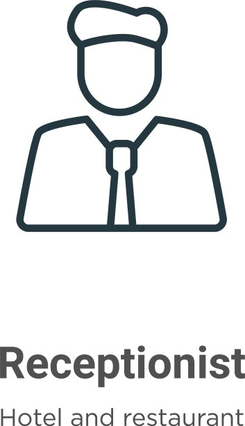 前台轮廓图标细线黑色图片下载