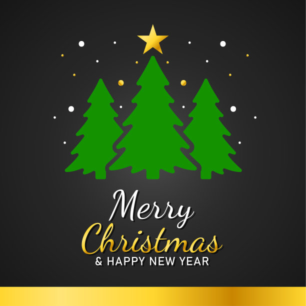 圣诞背景卡片模板设计图片下载