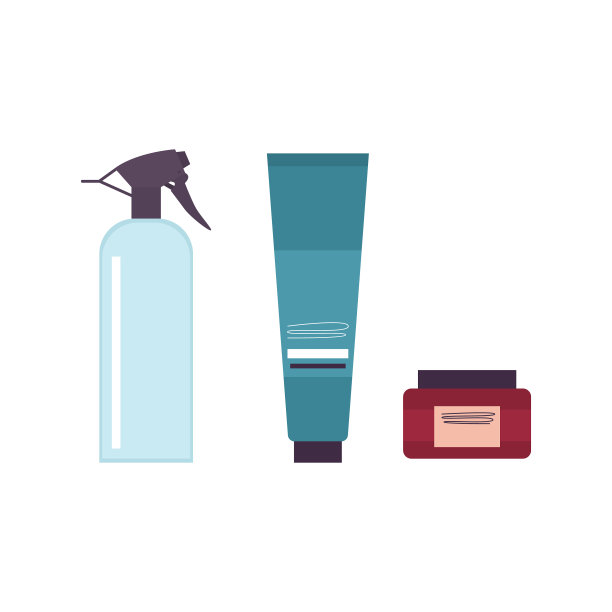 设置日常卫生用品胡子和图片下载