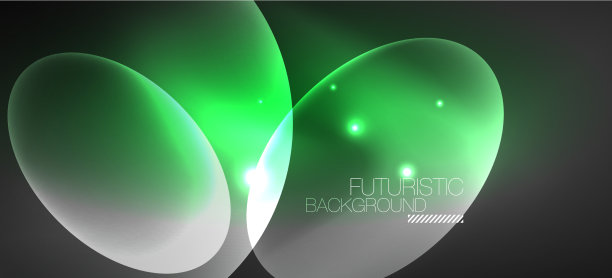 霓虹椭圆抽象背景闪亮明亮图片下载