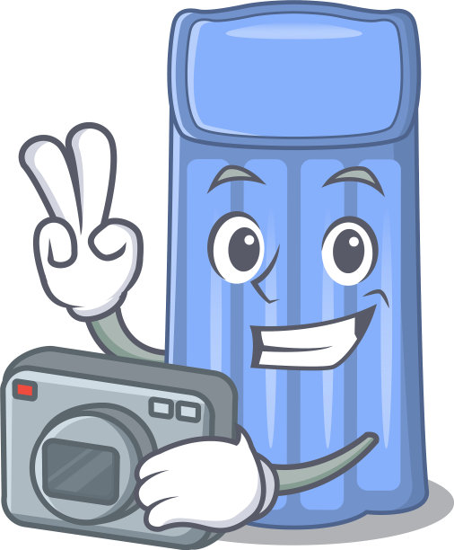 作为水床垫吉祥物设计的专业人士图片下载