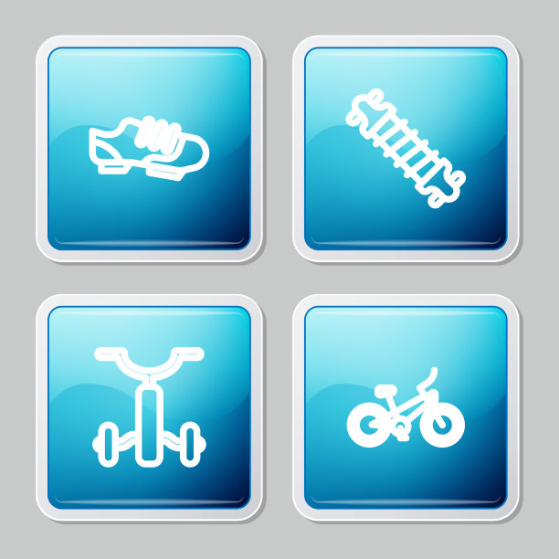 设置线自行车鞋悬挂儿童和图片下载