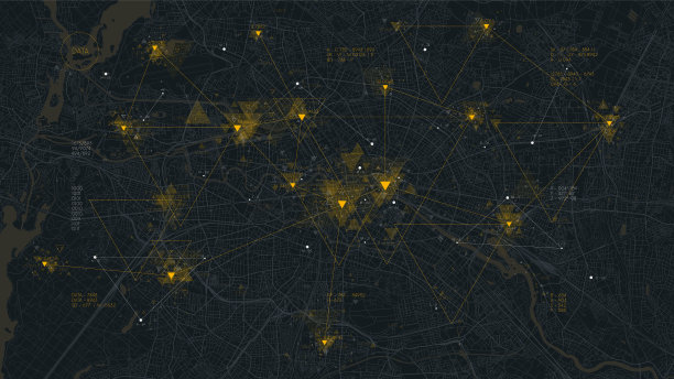 未来技术和网络连接图片下载