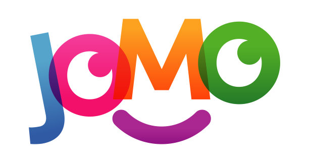 JOMO字矢量插图。错过的喜悦。彩虹颜色的文本。向量旗帜。企业的概念。梯度文本。透明的信图片下载