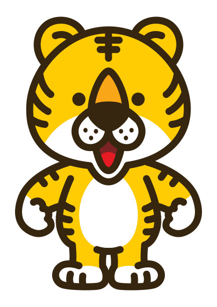 老虎卖果汁图片下载