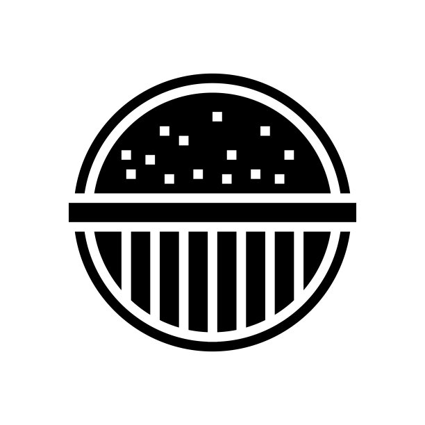 培养奶酪生产字形图标矢量插图图片下载