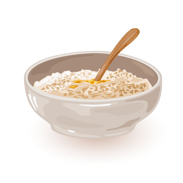 卡通麦片碗图片下载