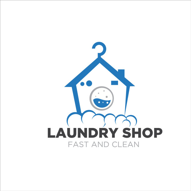 洗衣店提供快速清洁的洗衣服务图片下载