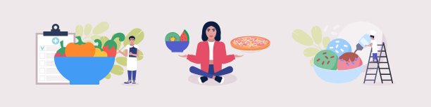 饮食、烹饪、食物选择的理念图片下载