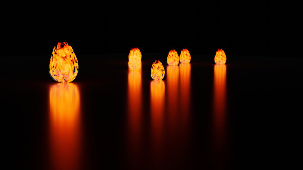 火炬在地面图片下载